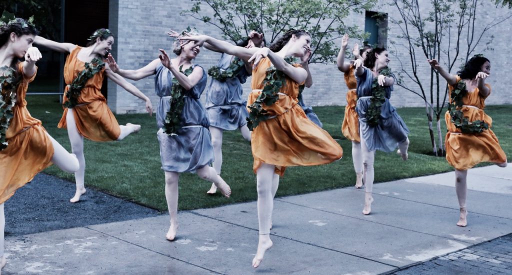 Dicki Johnson Macy's Isadora Duncan Dance Troupe at The Isabella Stewart Gardner Museum 1