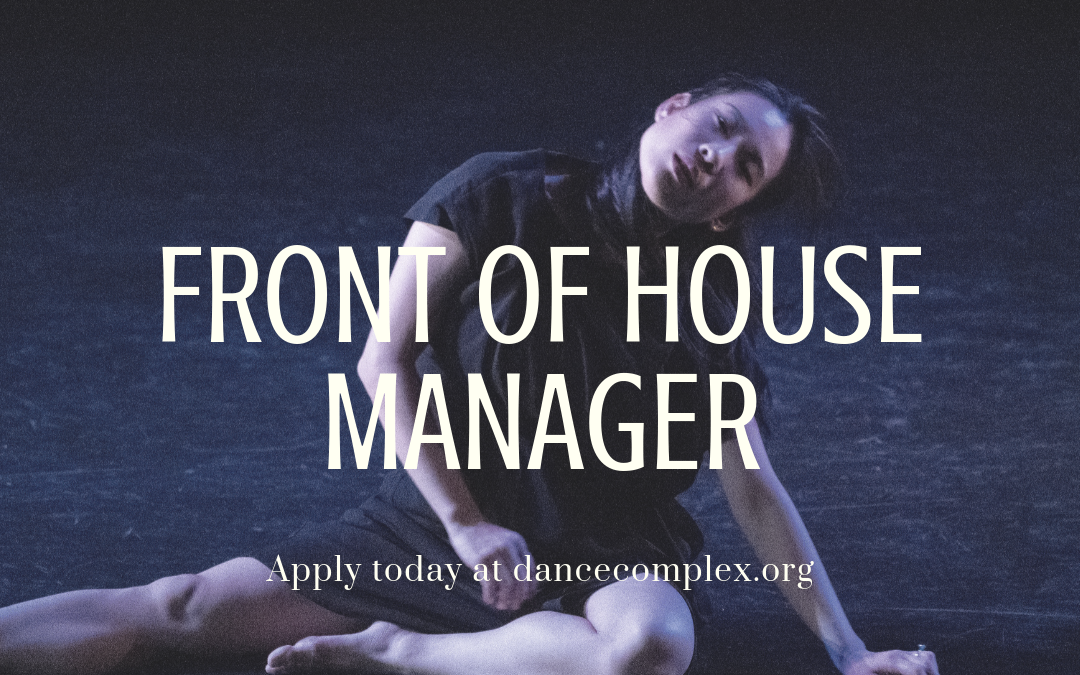 We’re Hiring! Front of House Manager